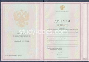 Диплом колледжа 1997-2002 в Комсомольске-на-Амуре